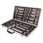 Set de Cle a Cliquet Plate 22 Pieces