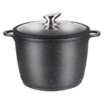 Marmite Profonde en Pierre 28cm Noir